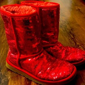 Ugg sequin boots!